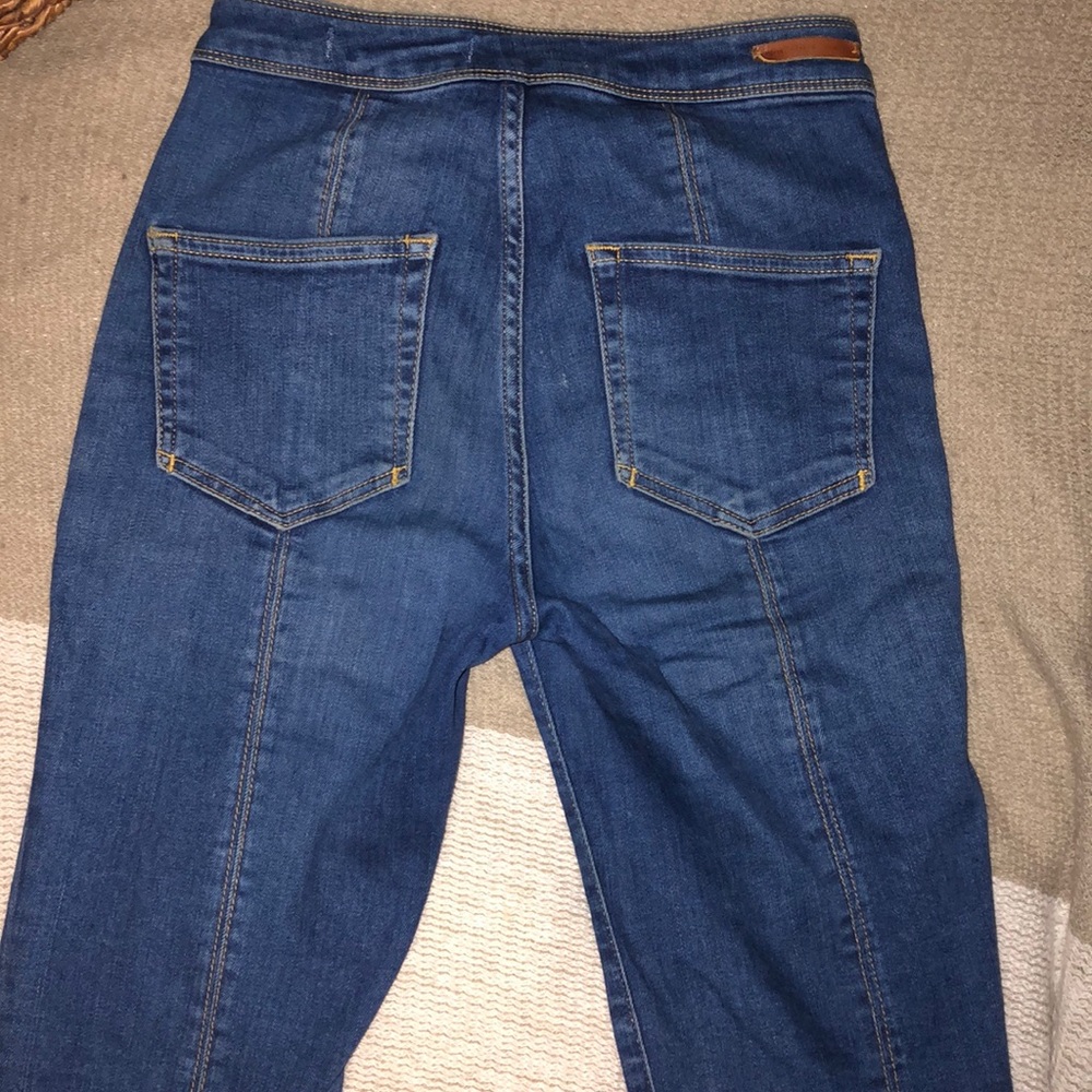 Anthropologie Bootcut Patchwork Side Zip Jeans - image 3